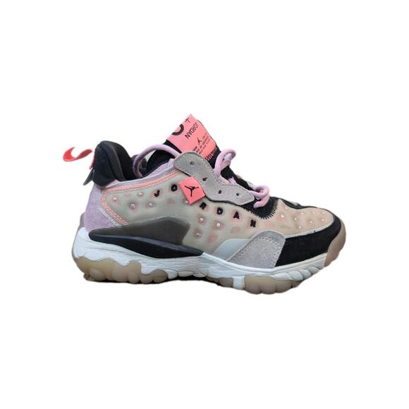 Nike Air Jordan Delta 2 Women's Sneakers Size6 CW0913-061 Light Bone Black Pink - Picture 1 of 7